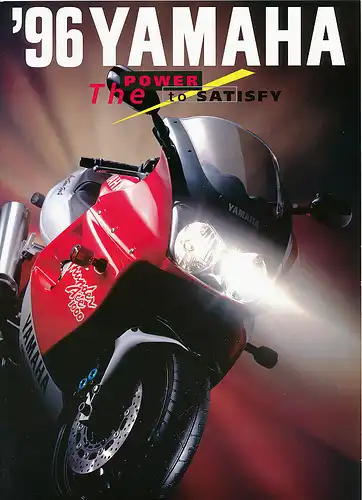 Yamaha -  Gesamt-Programm 1996 -  Prospekt  -  Deutsch - nl-Versandhandel