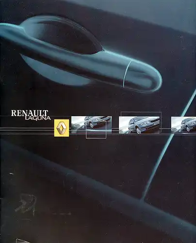 Renault  - Laguna -  Prospekt  - 07/2001  -  Deutsch - nl-Versandhandel