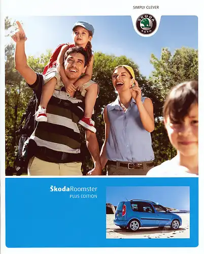 Skoda - Roomster - Plus Edition - Prospekt - 06/09 - Deutsch - nl-Versandhandel