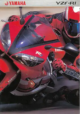 Yamaha - YZF - R1  -  Prospekt  - Deutsch - Modell 2000 - nl-Versandhandel