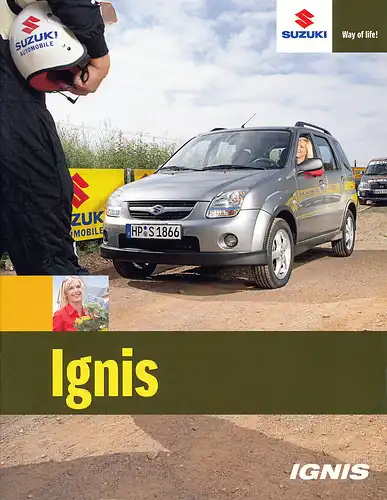 Suzuki - IGNIS  - Prospekt + Preisliste - 02/06 - Deutsch - nl-Versandhandel