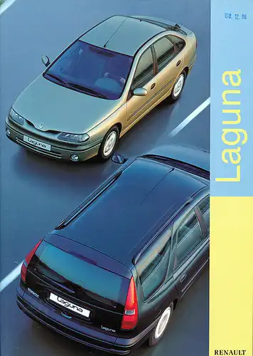 Renault - Laguna Nevada - Prospekt  - 11/98  -  France - nl-Versandhandel