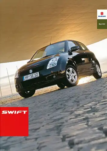 Suzuki -  Swift  - Prospekt + Preisliste - 08/06 - Deutsch - nl-Versandhandel