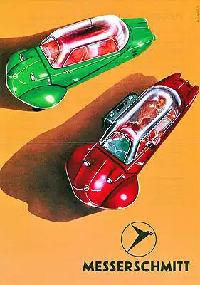 Messerschmitt - KR 175 - Prospekt  -1955 - Deutsch - nl-Versandhandel