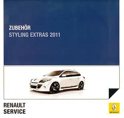 Renault - Styling Extras 2011 - Prospekt - 06/2011 - Deutsch - nl-Versandhandel