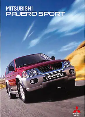 Mitsubishi - Pajero Sport  -  Prospekt  -  France  - 12/99   -  nl-Versandhandel