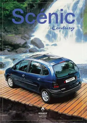 Renault  - Scenic - Century - Prospekt  - 01/1998  -  Deutsch - nl-Versandhandel