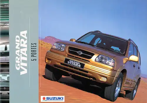 Suzuki - Grand Vitara - 5 Portes - Prospekt - 01/99 - F - nl-Versandhandel