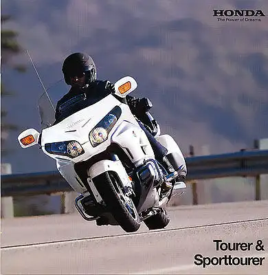 Honda - Tourer & Sporttourer - Programm - 01/2012 - Deutsch - nl-Versandhandel