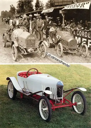 Peugeot - Bébé - GN - Cyclecar - Voiturette - Archiv Verlag - nl-Versandhandel 