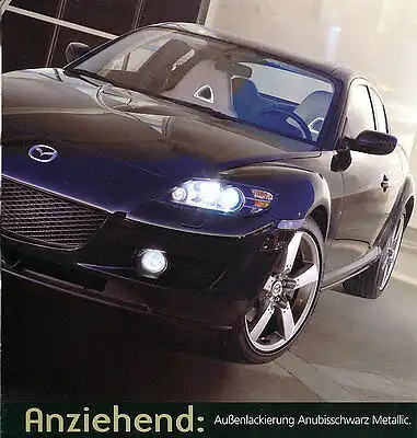 Mazda - RX-8 - Kuro - Prospekt - Preise  - 04/07 - Deutsch - nl-Versandhandel