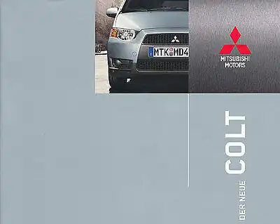 Mitsubishi - Colt  - Ausstattung - Deutsch - 11/08  - nl-Versandhandel