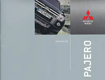 Mitsubishi - Pajero - Gesamtprospekt  - 01/2008  -   nl-Versandhandel