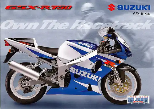 Suzuki  - GSX-R 750   -  Prospekt  - Deutsch - 12/00 -   nl-Versandhandel