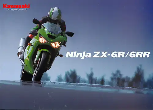 Kawasaki - Ninja - ZX-6R / 6RR -  Prospekt -11/02 - Deutsch -   nl-Versandhandel