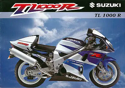 Suzuki  - TL 1000 R   -  Prospekt  - Deutsch - 04/98 -   nl-Versandhandel