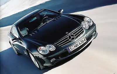 Mercedes-Benz - SL - Klasse  - Prospekt - 09/01  - Deutsch -  nl-Versandhandel