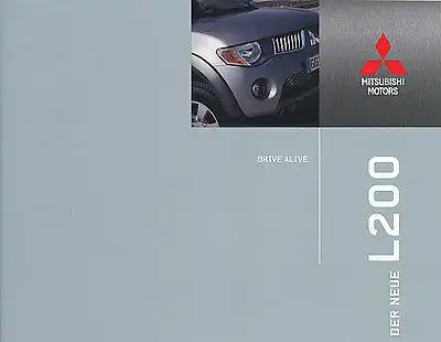 Mitsubishi - L200  - Ausstattung - Deutsch - 03/06  - nl-Versandhandel