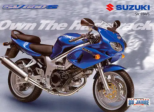 Suzuki - SV 650 / S  - Prospekt  - 12/00  - Deutsch - nl-Versandhandel