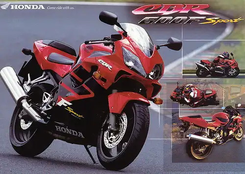 Honda - CBR 600 F Sport - Prospekt  - 09/00 - Deutsch - nl-Versandhandel