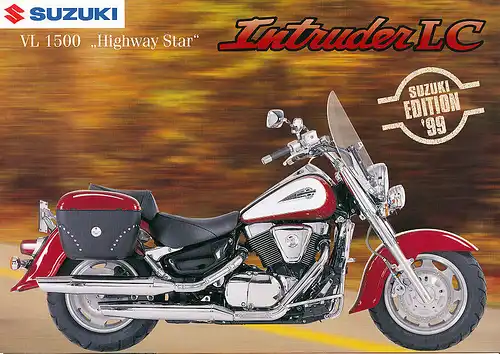 Suzuki - VL 1500 - Highway Star  - Prospekt - 11/98 - Deutsch - nl-Versandhandel