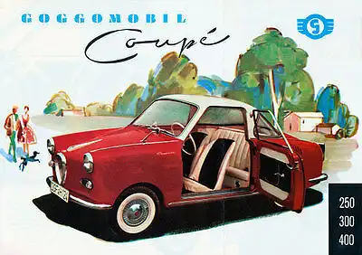 Goggomobil  -  Coupe  -  Prospekt  - 1954  -  Deutsch - nl-Versandhandel