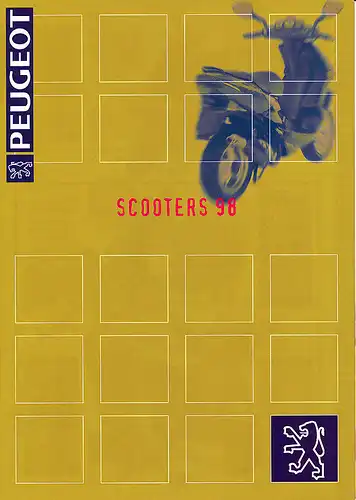 Peugeot - Scooter Angebot - Prospekt - 1998  - Deutsch - nl-Versandhandel