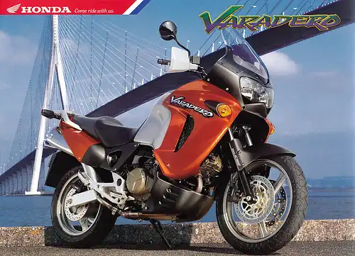 Honda  - Varadero - G-Type -  Prospekt  - 11/98 - Deutsch - nl-Versandhandel