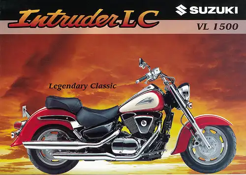 Suzuki - VL 1500 - Intruder LC - Prospekt - 10/97 - Deutsch -   nl-Versandhandel