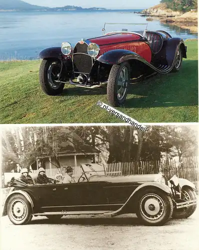 Jean Bugatti - Packard-Bugatti 41 - Typ 55 -  Archiv Verlag - nl-Versandhandel 