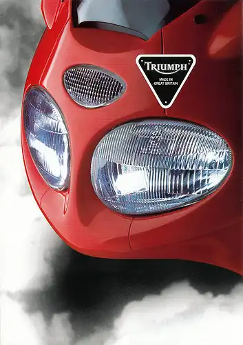 Triumph - Motorräder - Modellprogramm - Prospekt  - Deutsch - nl-Versandhandel