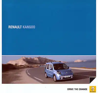 Renault - Kangoo - Prospekt + Preisliste - 01/2012 - Deutsch - nl-Versandhandel