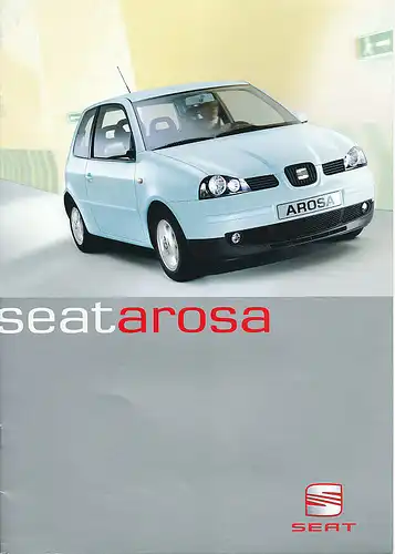Seat - Arosa -  Prospekt - 09/2000 - English - nl-Versandhandel