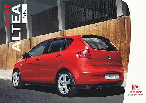 Seat - Altea - Rebel -  Prospekt - 04/06 - Deutsch - nl-Versandhandel