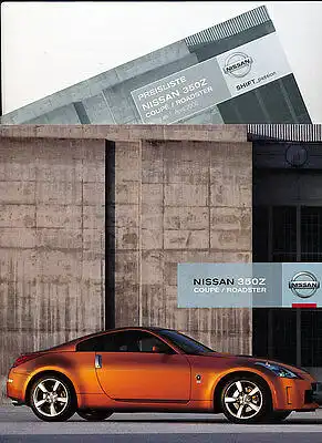Nissan-350Z-Coupe/Roadster- Prospekt/Preisliste-Deutsch-11/05-  nl-Versandhandel