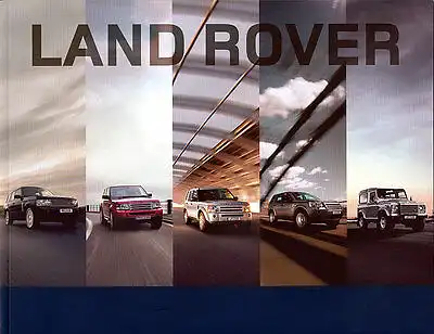 Land Rover - Modell-Programm - Prospekt  - 01/09 - Deutsch -    nl-Versandhandel