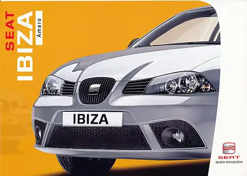 Seat - Ibiza - Amaro -  Prospekt - 04/06 - Deutsch - nl-Versandhandel