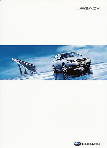 Subaru - Legacy - Prospekt  - 09/05 - Deutsch - nl-Versandhandel