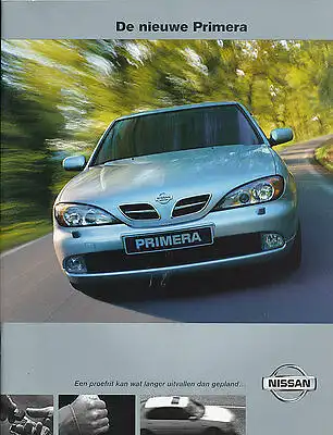 Nissan -  Primera - Prospekt  - 09/1999  - Nederland - nl-Versandhandel