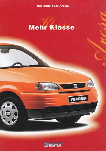 Seat - Arosa -  Prospekt - 07/97 - Deutsch - nl-Versandhandel