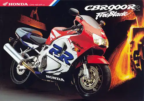 Honda - CBR900RR - FireBlade -  Prospekt   - 10/98 - Deutsch -  nl-Versandhandel