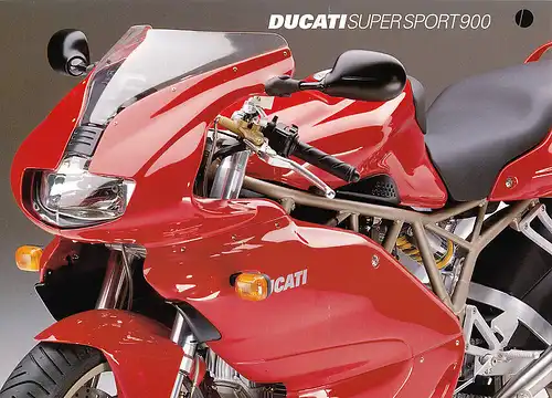 Ducati - 900 Super Sport - Prospektblatt/Preisblatt - Deutsch - nl-Versandhandel