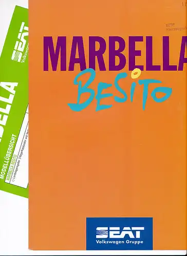 Seat - Marbella - Besito - Prospekt - 07/95 - Deutsch - nl-Versandhandel