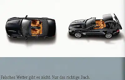 Mercedes-Benz - SL - Klasse  - Prospekt - 04/08  - Deutsch -  nl-Versandhandel