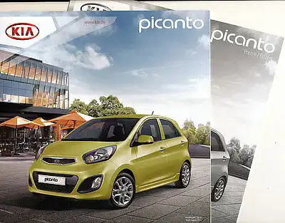 Kia - picanto - Prospekt+Preise - 01/2012- Deutsch - nl-Versandhandel