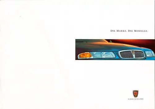 Rover - Modellprogramm + Preisliste -  06/1997  - Deutsch - nl-Versandhandel