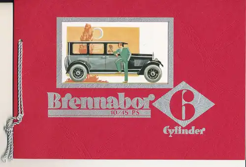Brennabor  - 10/45 PS  -  Prospekt  - 1929  - Deutsch - nl-Versandhandel