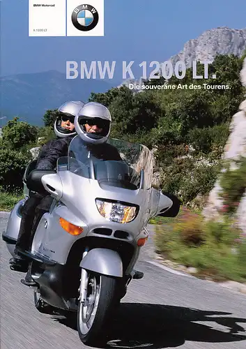 BMW - K 1200 LT - Prospekt -  08/2002 - Deutsch -    nl-Versandhandel