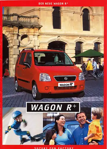 Suzuki - WagonR+ - Prospekt + Preisliste - 05/00 - Deutsch - nl-Versandhandel