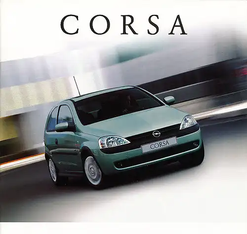 Opel - Corsa - Prospekt - 01/2001 - Deutsch - nl-Versandhandel